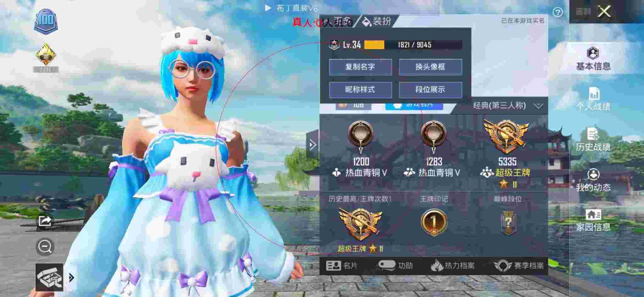 和平精英布丁直装透视 - 和平精英挂件图片大全可爱版辅助预览图